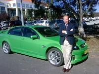 Canberra, Australia and my 2010 Holden Commodore rental.  Same color as my Ute and Camaro.