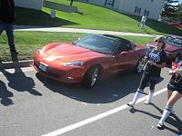 Cars at our homecoming parade