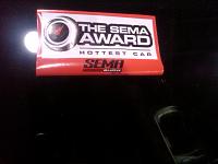 SEMA 2010 HOTTEST CAR AWARD