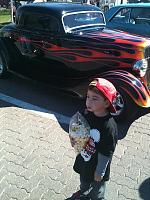 Local police car show