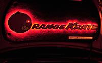 Orange Krate trunk lid panel LED sign by jarheadbobandmax.com