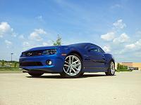 ZL1 Springs installed to go with the Factory Reproductions Style 41 (ZL1 repro) wheel.  Loving the look!