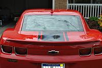 Left the chrome around the rear, I may change it later