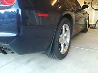 ZL1 rear splash guards