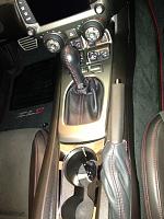 Leather shifter and brake handle