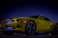 Blkhwksix 2010 Rally Yellow 2SS with Jupiter In the background.  Love this Shot!!!!!