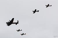 Lancaster, Spitfire, Corsair, Mustang & Kittyhawk