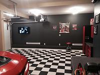 Finishing the man cave