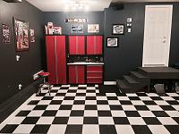 Finishing the man cave