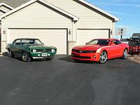 my 1st camaro and my 1st new camaro