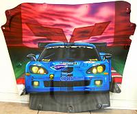 C6R Themed C6 Corvette Hoodliner