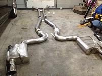 jba 3 inch catback - full view