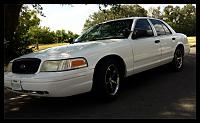 2001 Crown Vic with the Police Interceptor package.