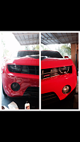 8/22/2014 - BigWormGrahphix gun smoke headlight, turning signal and fog light tint. 
 
Right - after; Left - before