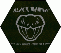 BlackMambaHexagonBrownSnakeskinLogo500