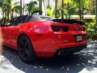 black bezels and zl1 spoiler