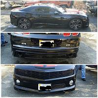 2010 Camaro 2SS Orange on Black