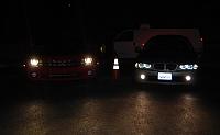 My CAMARO and the friends BMW