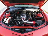 August 2016 engine build. Stage 2 cam. Hand sanded and  polished CAI tube, sheet metal intake manifold, water pump, radiator, pulleys & tensioner.  Billet specialties valve covers and periferal...