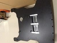 Belly pan. I made an air vent to direct the airflow to the rear.