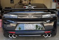 Gm blackout tail lights and 1le third brake light