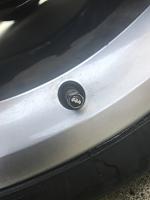 Bat-Symbol Tire Air Caps