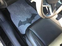 Bat-Symbol Floor Mats