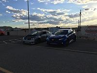 Albuquerque Dragway Turbo civic meets turbo civic !