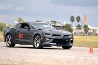 Autocrossing in the new ride.