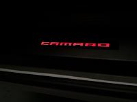 Camaro Lighted Door Sills - Red