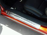 Gen 5 Polished Door Sill with SuperSport Script