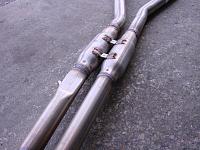 Stock Resonators, Check out how the Right side of the Pipe is Pinched.