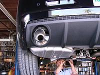 Left Side Stock Mufflers.