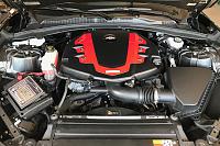 Terry's 2016 Camaro RS   Engine Compartment   Engine Cover   Custom ID Plate