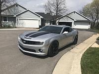 At the bus stop with the kiddo