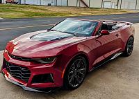 2022 Wild Cherry ZL1 Convertible