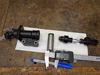 OE Master bore. Tilton said this was a good size for their clutch