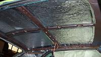 Removed Headliner and Insulated Top