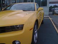 Test driving 2LT, Rally Yellow