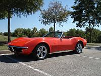 68 vette, 327/350, manual transmission, hooker headers, radical cam and custom exhaust