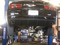Full Exhaust Installed