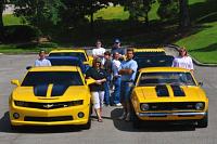 the group with all the cars