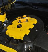 my engine cover with a model of my car