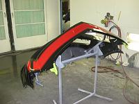 All of the guts were removed from the nose