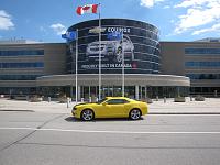 GM Headquarters in Oshawa. Drove my baby the same route to the rail yard as the day she was built.. Awesome time in Oshawa thanks to Super60...