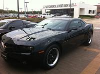 Picking it up at the dealership