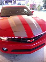 Bumblebee stripes installed 3/12/11