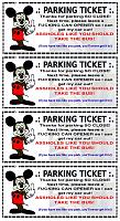 Mickey Mouse Parking Ticket by Twarrior