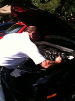 Scott Settlemire signing my car