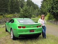 Our first weekend with the Synergy. Memorial Day weekend 2010. Went to a city-wide yard sale in Packwood WA. Sidewalks were jammed with people. Caused several hundred cases of whiplash...